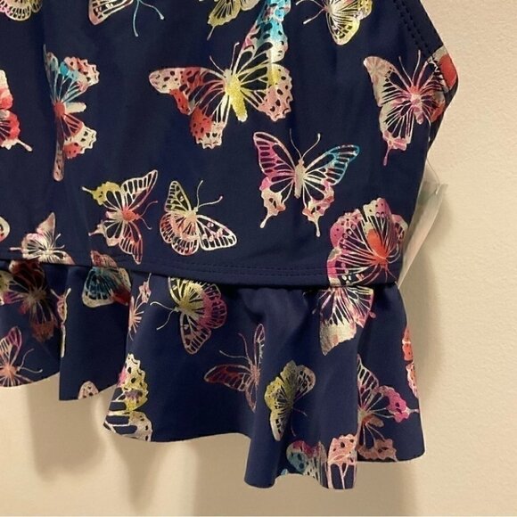 Butterfly Tankini Swim Top NWT - Picture 6 of 6